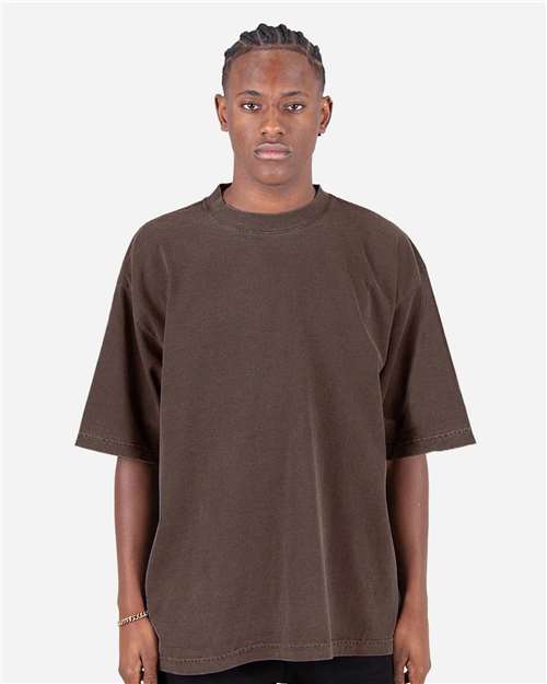 Shaka Wear - Unisex Max Heavyweight Garment-Dyed Drop Shoulder Tee - SHGDD