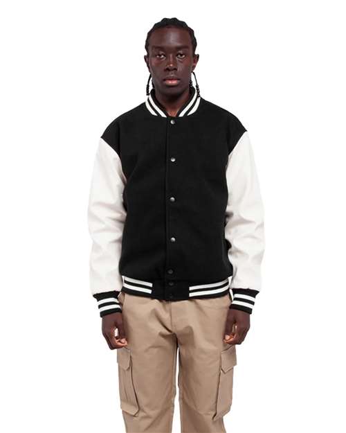 Shaka Wear - Unisex Letterman Jacket - SHLLJ