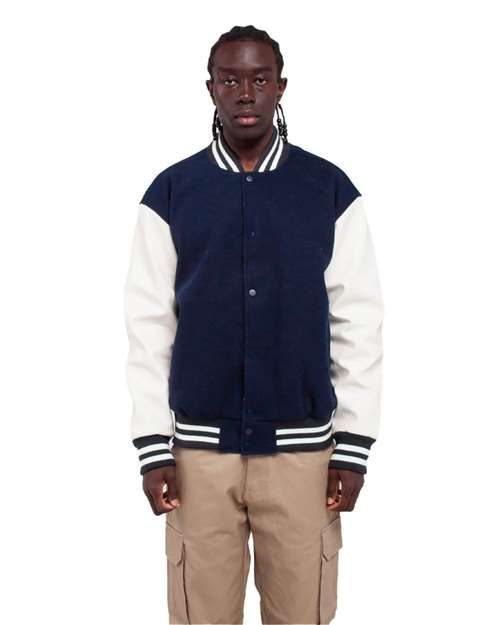 Shaka Wear - Unisex Letterman Jacket - SHLLJ