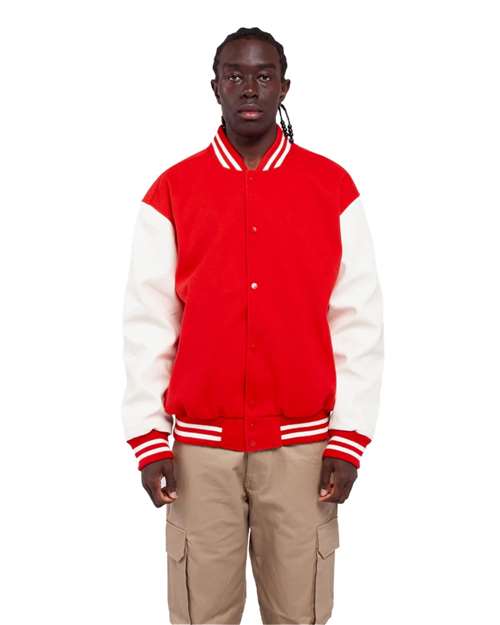 Shaka Wear - Unisex Letterman Jacket - SHLLJ