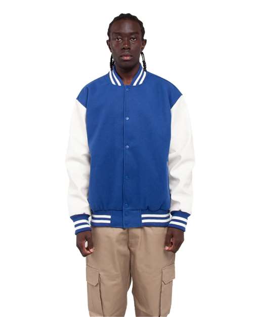 Shaka Wear - Unisex Letterman Jacket - SHLLJ