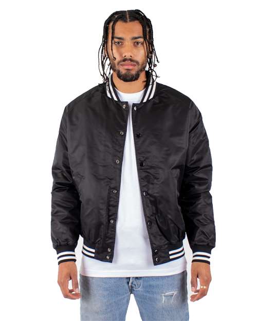 Shaka Wear - Unisex Varsity Bomber Jacket - SHVBJ