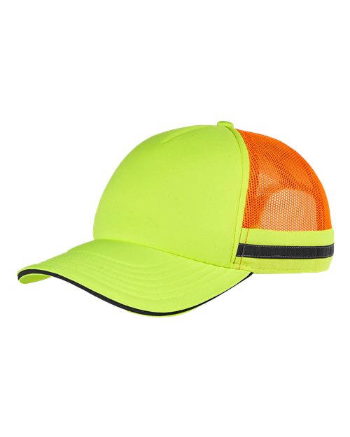 Big Accessories - Safety Trucker Cap - BA661