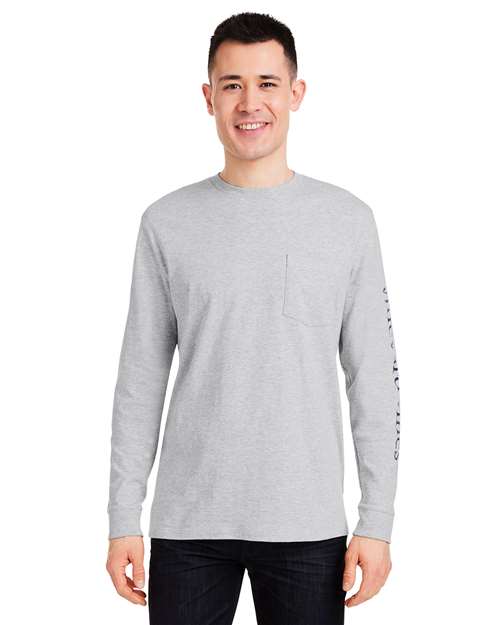 vineyard vines - Unisex Long Sleeve Pocket T-Shirt - V021214
