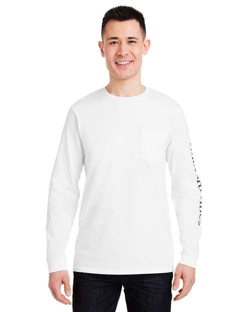 vineyard vines - Unisex Long Sleeve Pocket T-Shirt - V021214