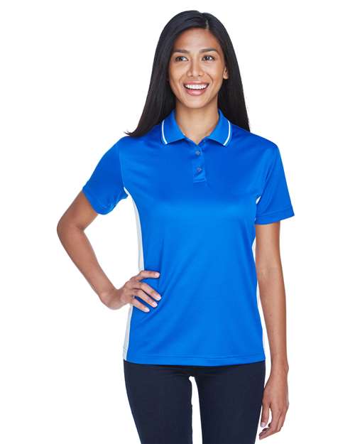 UltraClub - Women's Cool & Dry Sport Two-Tone Polo - 8406L