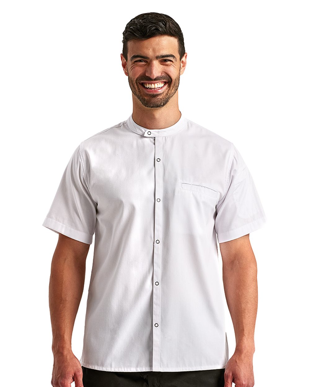 Colección Artisan de Reprime - Camisa de chef reciclada para hombre - RP904