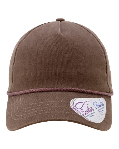 Infinity Her - Gorra de cinco paneles con diseño de cuerda para mujer - MAYA