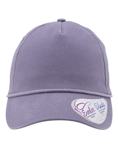 Infinity Her - Gorra de cinco paneles con diseño de cuerda para mujer - MAYA