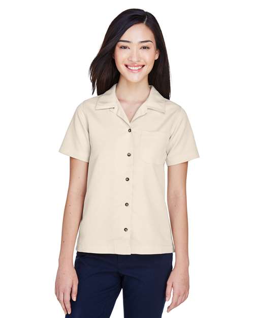 UltraClub - Women's Cabana Breeze Camp Shirt - 8981