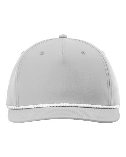 Richardson - Gorra clásica de cinco paneles con diseño de cuerda - 258