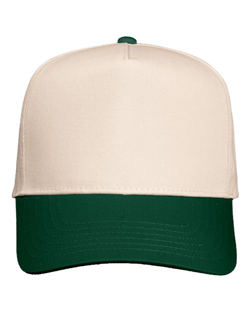 Valucap - Gorra de sarga de cinco paneles - 8869