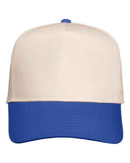 Valucap - Gorra de sarga de cinco paneles - 8869