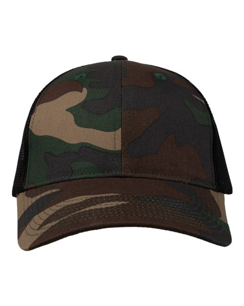 Valucap - Gorra de camionero de sarga con parte trasera de malla - VC400