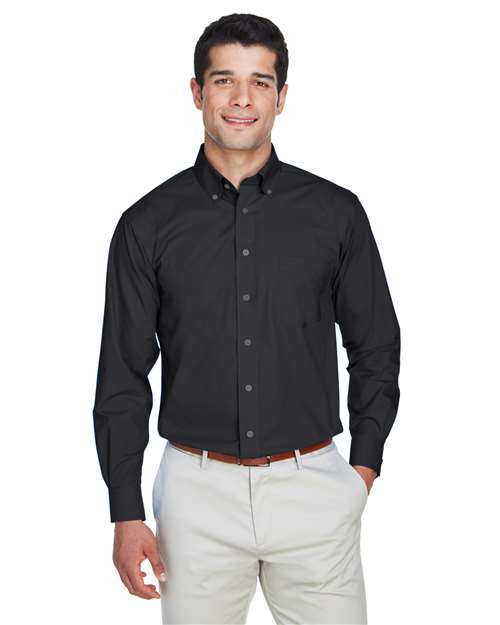 Devon & Jones - Men's Crown Collection® Broadcloth Woven Dress Shirt - D620