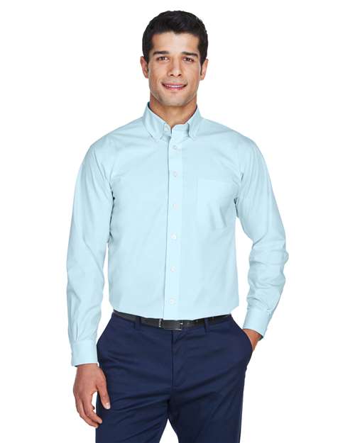 Devon & Jones - Men's Crown Collection® Broadcloth Woven Dress Shirt - D620