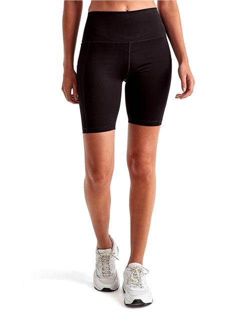 TriDri - Pantalones cortos de compresión de alto rendimiento para mujer - TD046