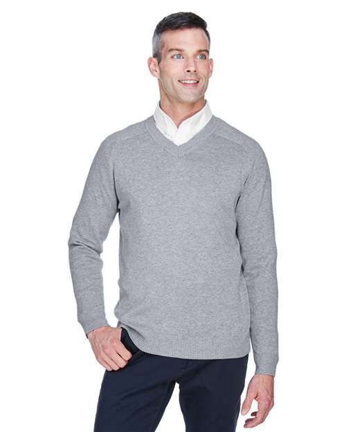 Devon & Jones - Men's V-Neck Sweater - D475