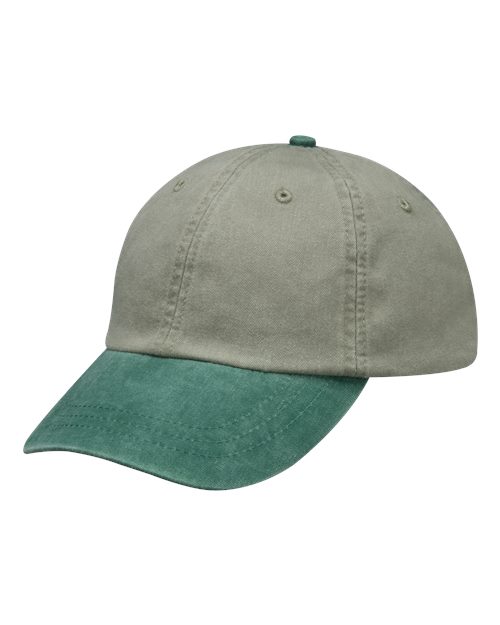 Adams Headwear - Gorra de papá teñida con pigmentos Optimum - LP101