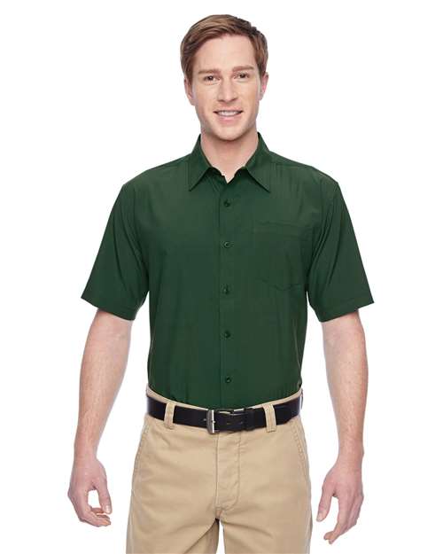 Harriton - Camisa deportiva de manga corta Paradise para hombre - M610S