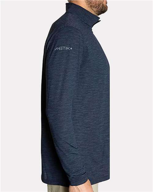 ANETIK - Men's Low Pro Quarter-Zip Pullover - MVQTRL9