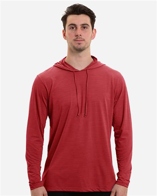 ANETIK - Men's Low Pro Tech Hooded Long Sleeve T-Shirt - MVLPRH8