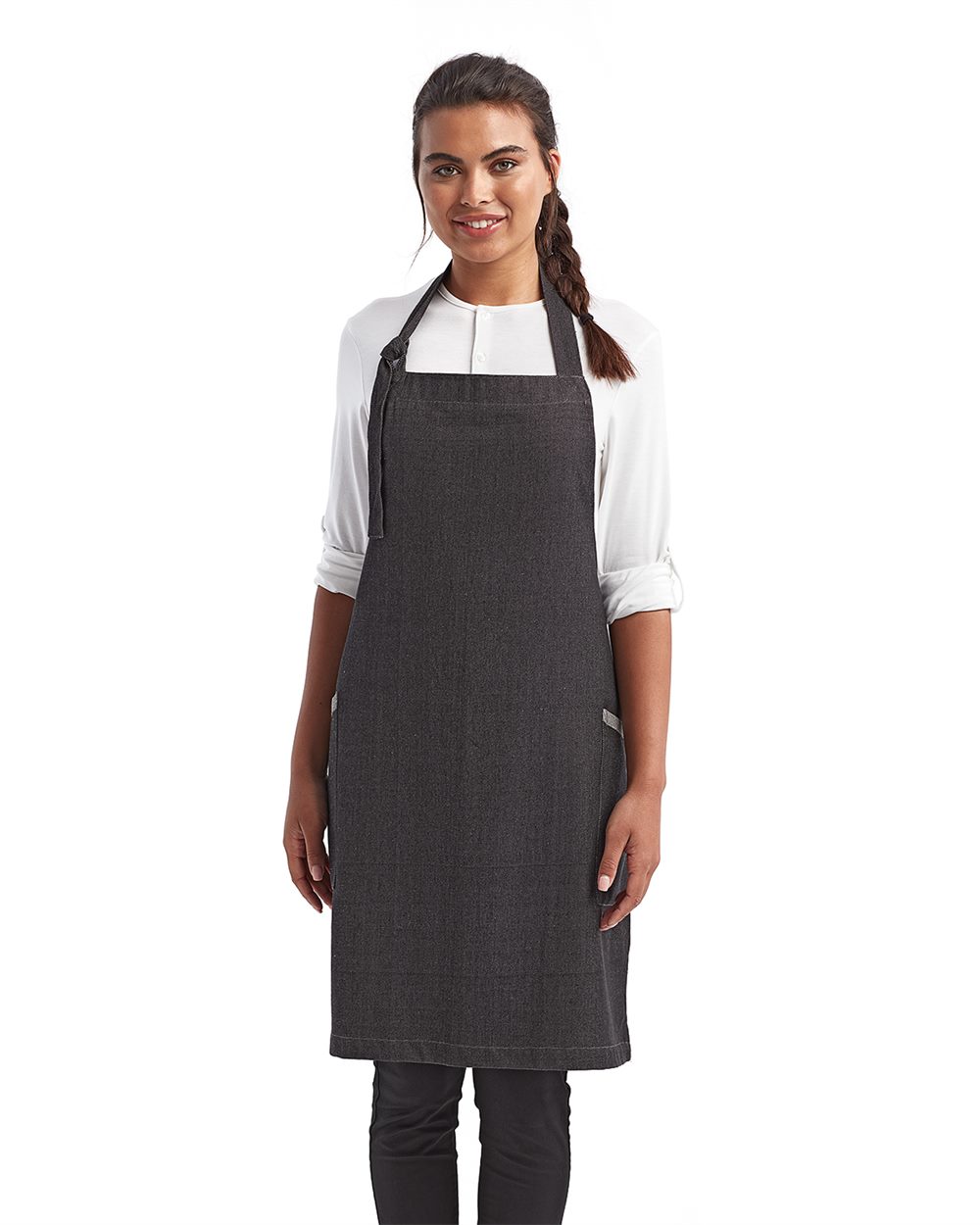 Colección Artisan de Reprime - Delantal con pechera reciclada Regenerate - RP122