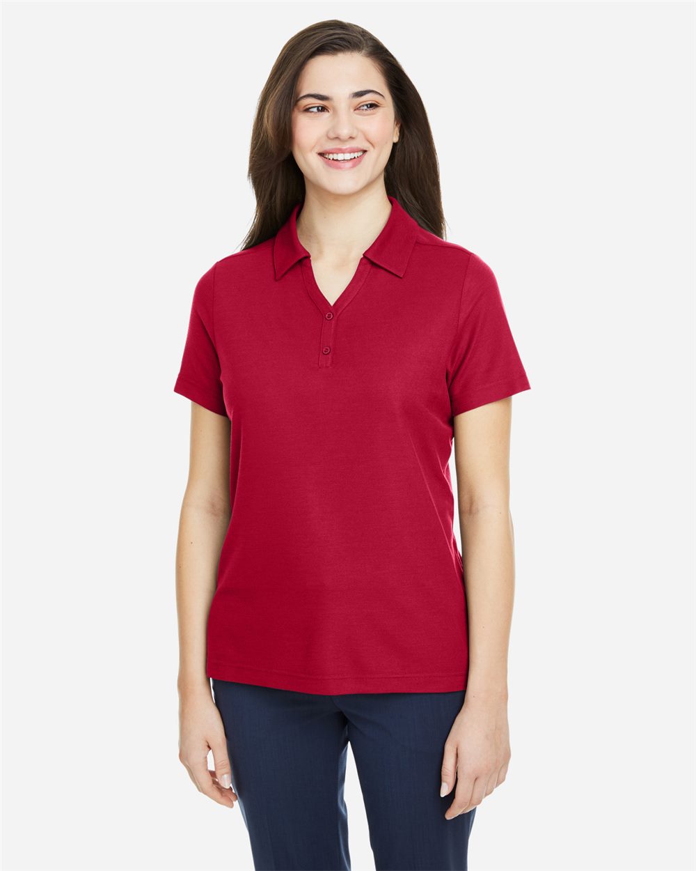 CORE365 - Polo de piqué Fusion ChromaSoft™ para mujer - CE112W