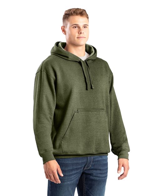 Berne Apparel - Men's Heritage Zip Pocket Hooded Sweatshirt - SP418