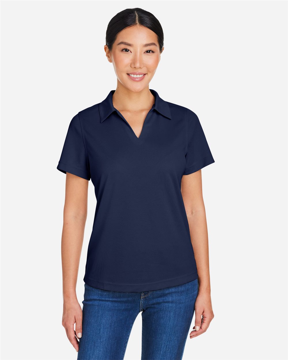 CORE365 - Polo de malla Snag Protect para mujer - CE104W
