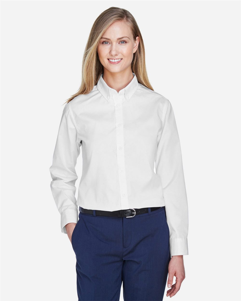 CORE365 - Camisa de sarga para mujer - 78193