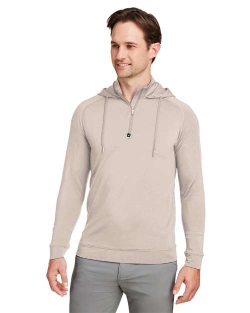 Swannies - Unisex Vandyke Quarter-Zip Hooded Pullover - SWV600