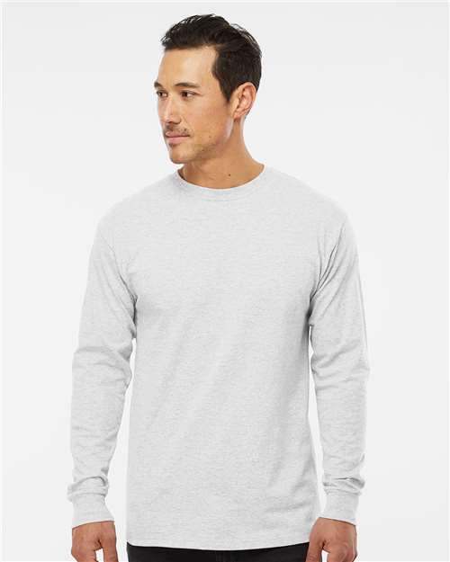 M&O - Camiseta unisex de manga larga dorada suave al tacto - 4820