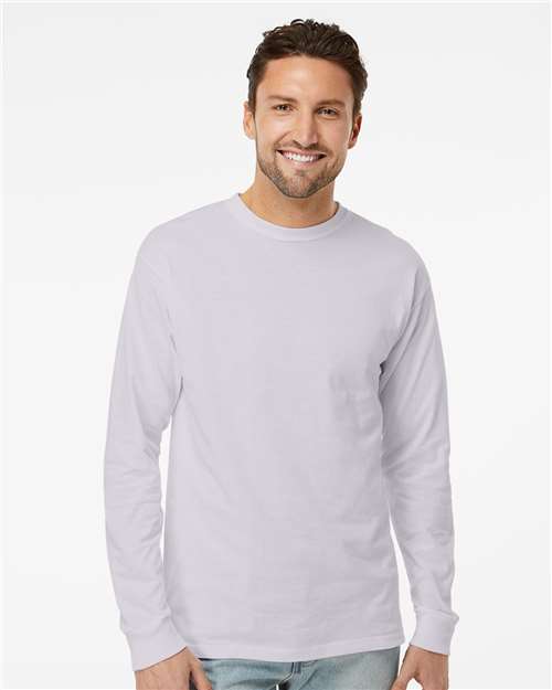 M&O - Camiseta unisex de manga larga dorada suave al tacto - 4820