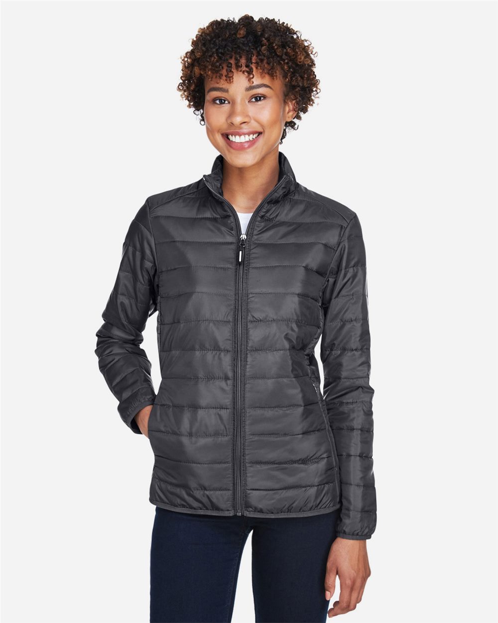 CORE365 - Chaqueta acolchada plegable Prevail para mujer - CE700W