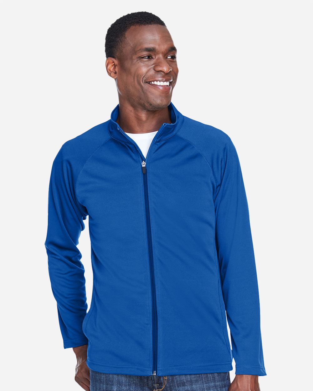 Devon & Jones - Chaqueta elástica Tech-Shell® Compass con cremallera completa para hombre - DG420