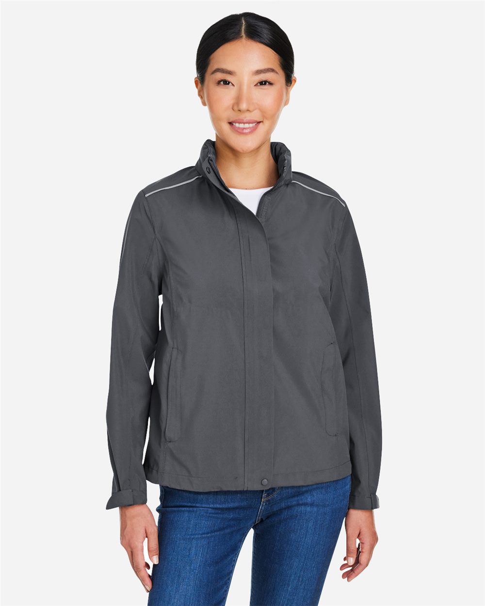 CORE365 - Women's Barrier Packable Rain Jacket - CE712W
