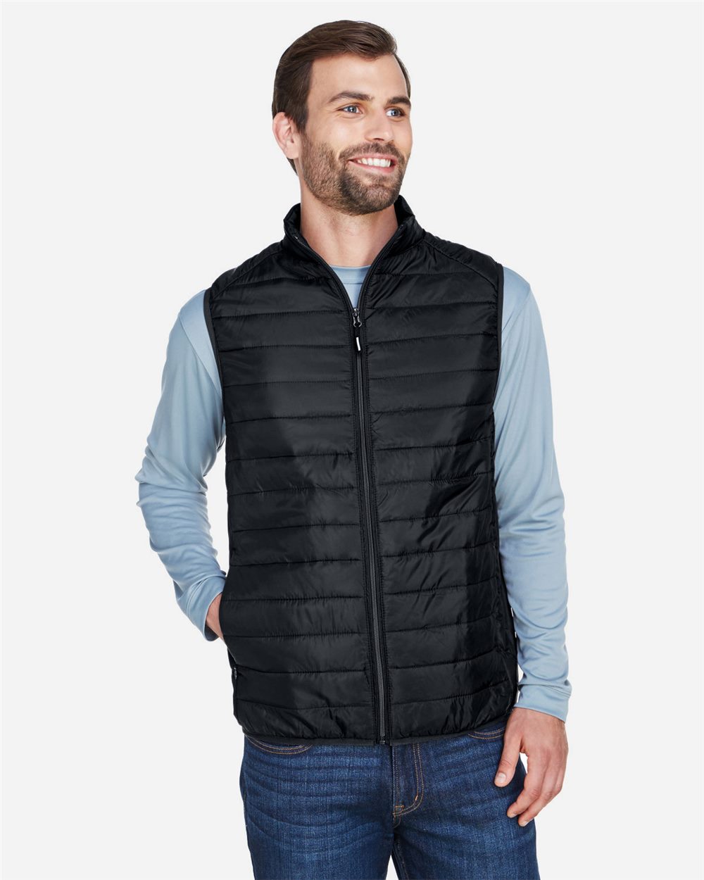 CORE365 - Men's Prevail Packable Puffer Vest - CE702