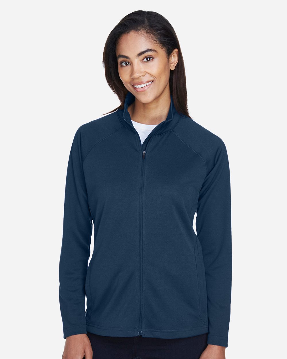 Devon & Jones - Chaqueta elástica Tech-Shell® Compass con cremallera completa para mujer - DG420W