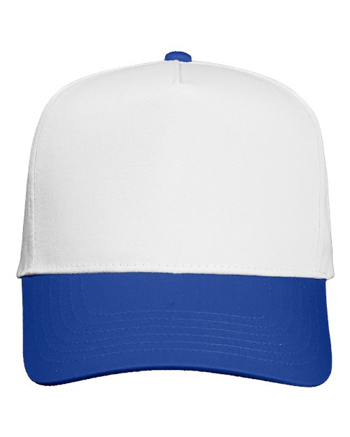 Valucap - Gorra de sarga de cinco paneles - 8869