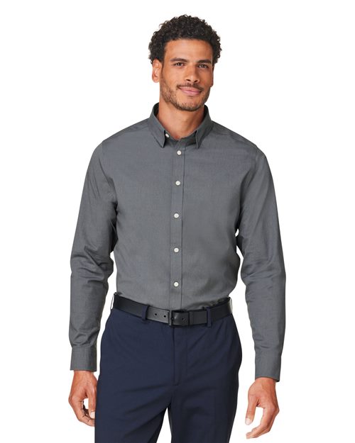 Devon & Jones - Men's CrownLux Performance® Spencer Poplin Dress Shirt - DG505