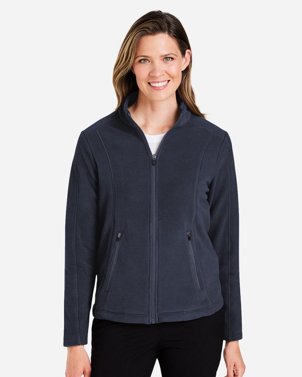 Devon & Jones - Chaqueta polar con cremallera completa CrownLux Performance® para mujer - DG730W