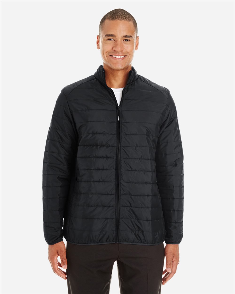 CORE365 - Chaqueta acolchada plegable Prevail alta para hombre - CE700T