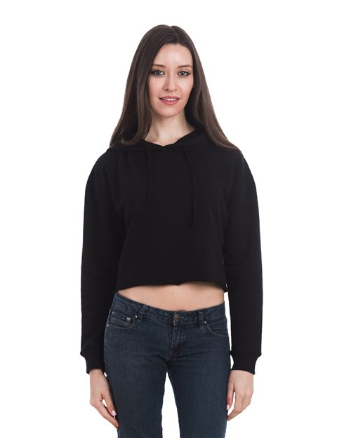 Lane Seven - Women's Cropped Hooded Sweatshirt - LS12000