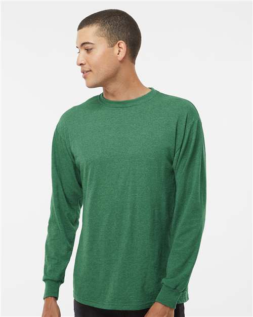 M&O - Camiseta unisex de manga larga dorada suave al tacto - 4820