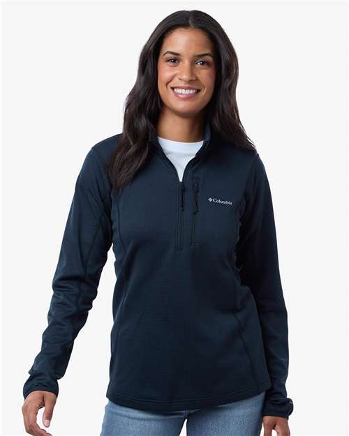 Columbia - Women's Essential Hike™ Grid Fleece Half-Zip Pullover - 213624
