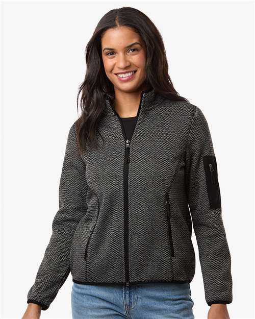 North End - Chaqueta polar con cremallera completa Jasper para mujer - NE730W