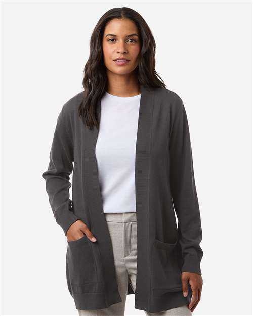 Devon & Jones - Suéter cárdigan abierto New Classics para mujer - DG447W