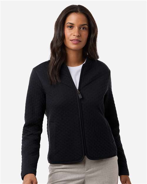 Devon & Jones - Chaqueta Berkeley texturizada con cremallera completa para mujer - DG740W