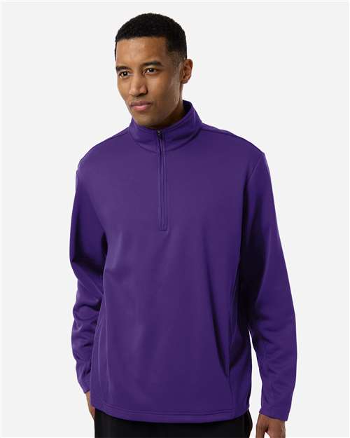 Equipo 365 - Sudadera polar técnica unisex Squad Cadet con cremallera de un cuarto - TT401
